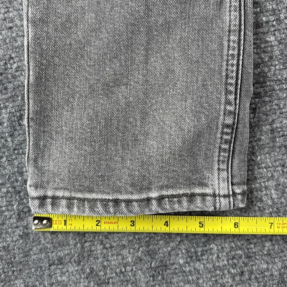 Signature by Levi Strauss & Co. Men's Slim Fit Jeans Grey Charcoal W28 L30 Y2K